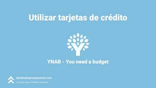 Tutorial para utilizar tarjetas de crédito con YNAB en español [upl. by Abagael44]