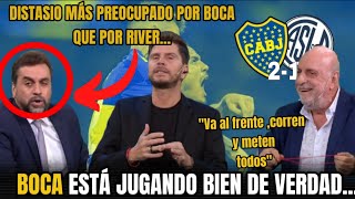 Distasio no se banca que Boca juege mejor que River Vignolo quotBoca juega bien de verdadquot [upl. by Immat]