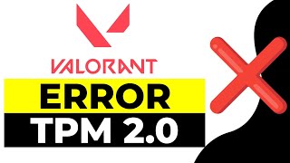 Solucion al Error de Tpm 20 en Valorant Windows 11 2024 [upl. by Neelrak]