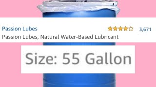 Passion Lubes Natural WaterBased Lubricant review [upl. by Larual]