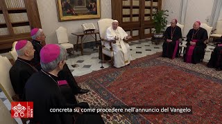 Monsignor Boccardo racconta ludienza con Papa Francesco 18 Marzo 2024 [upl. by Sperling]