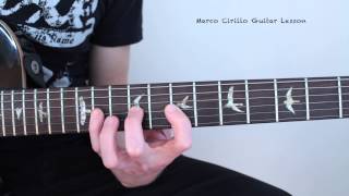 Pentatonic Rock Solo in Bminor with Tab and Backing Track  PentaTrip  by Marco Cirillo [upl. by Olympia]