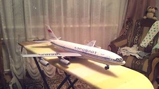 The electrified Ilyushin 86 papermodel by Sergei Solodyshev SergeSSA [upl. by Thomey]