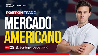 Análise de Ações Americanas Semana de 03 a 07 de Junho [upl. by Sirod211]