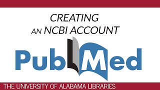 PubMed Creating an NCBI Account [upl. by Sommer]