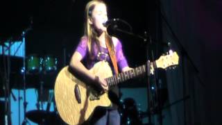 10 year old Katie Behun Singing We Are Never Ever Getting Back Together Taylor Swift [upl. by Lleneg]