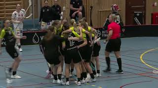 Highlights Svenska Superligan Dam IBK Lund  IBK Lockerud Mariestad [upl. by Ylrbmik]