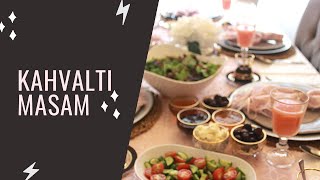 AİLECE TATİL KAHVALTISI  KAHVALTI MENÜSÜ  turkish breakfast [upl. by Jensen703]