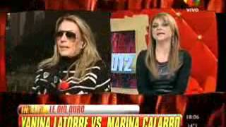 Yanina Latorre vs Marina Calabró [upl. by Notneuq]