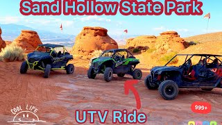 Sand Hollow State Park Utah UTV Ride [upl. by Enair449]