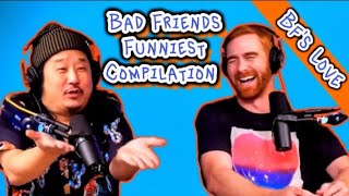 Bad Friends Funniest Moments Compilation Bobby Lee amp Andrew Santino ep1 [upl. by Meares439]