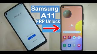 Samsung A11 frp Unlock  Samsung A11 Frp Bypass Google Account unlock Android 1312 [upl. by Randene]