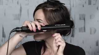 Hairstyle Tutorial How to Create a Faux Bob with Loose Rolling Waves [upl. by Ethelred474]