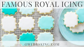 Famous Royal Icing Recipe [upl. by Sibell]