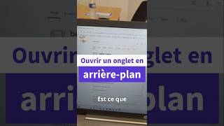 Ouvrir un onglet de navigateur en arrièreplan 🏆👍 astuce shorts navigateur internet phformation [upl. by Yemrej]