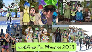 RunDisney Dopey Challenge Full Marathon 2024  Marathon Weekend 2024 Day 4 [upl. by Lakym103]