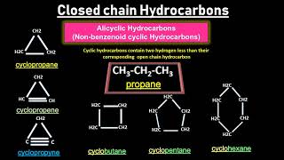 Difference between Alicyclic Hydrocarbons and Aromatic Hydrocarbons  Organic Chemistry [upl. by Nolyat]