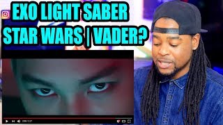 EXO LIGHTSABER EXO  STAR WARS Collaboration Project  REACTION [upl. by Chilton]