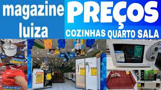 MAGAZINE LUIZA  ACHADOS EM OFERTAS PRO LAR  SOFÁS PROMOÇÃO COZINHAS E LIQUIDAÇÃO magazine LUIZA [upl. by Ardnasyl]