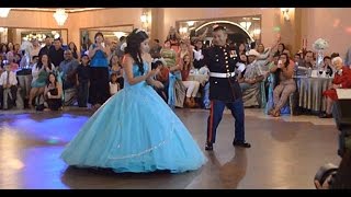 Military Dads Dance Off Video with His Daughter Goes Viral [upl. by Resaec]