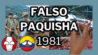 EL CONFLICTO DEL FALSO PAQUISHA 1981  ECUDAR Y PERÚ RESUMEN [upl. by Lednar]