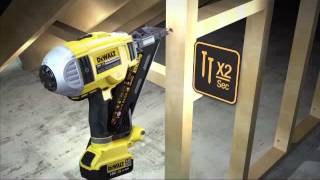 DEWALT® ESPAÑA  Clavadora sin Escobillas XR 18V DCN660D2 de DEWALT [upl. by Hairym]