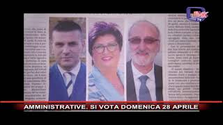 AMMINISTRATIVE SI VOTA DOMENICA 28 APRILE [upl. by Maya]