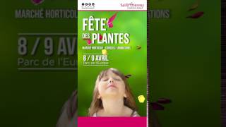 Fête des plantes 8 et 9 avril 2017 au Parc de lEurope  SaintEtienne [upl. by Orbadiah]