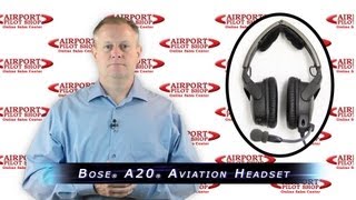 Bose A20 Aviation Headset Review [upl. by Cloutman]