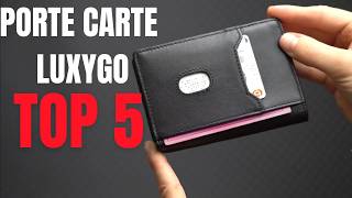 Top 3 des Meilleurs PorteCartes LuxyGo  Un Style Minimaliste pour Vos Cartes [upl. by Aicirtak]