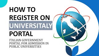 How to register on Universitaly Portal for Preenrollment [upl. by Maxim292]