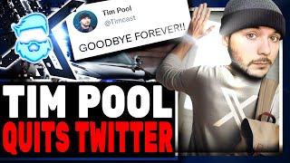 Tim Pool QUITS X After Elon Makes WILD Change amp Causes Huge Argument [upl. by Brick]