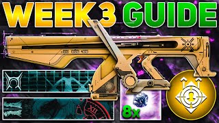 Encore Exotic Mission Week 3 Guide Onslaught Secret Chest amp Emblems  Destiny 2 The Final Shape [upl. by Enniotna375]