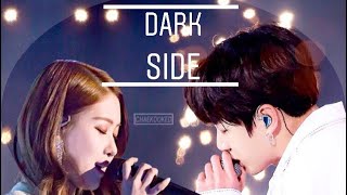 🖤Rosekook🖤 Rose blackpink amp Jungkook bts • Im in love with your dark side • [upl. by Yhtamit]