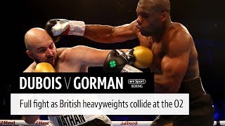 Full fight Daniel Dubois v Nathan Gorman [upl. by Cerelly138]