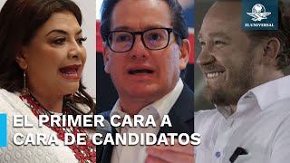 Cuándo y dónde ver el debate de candidatos por la CDMX este domingo 17 de marzo [upl. by Yajiv]