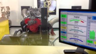 Chevy 283 on the Dyno [upl. by Dnalsor658]