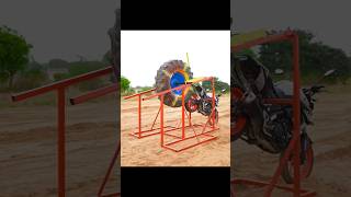 Bike experiment🤯 janu yt 009 subscribe short viral song newsong [upl. by Boak385]