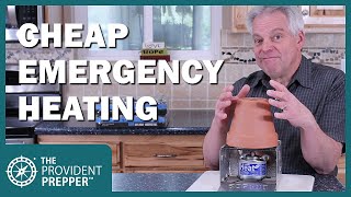 Safe Heat Inexpensive Fuel for Emergency Cooking and Heating [upl. by Kehr]