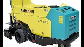 AMMANN extendedora AFW 150G [upl. by Nnaaihtnyc845]