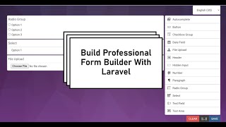 Laravel Dynamic form builder [upl. by Warfold]