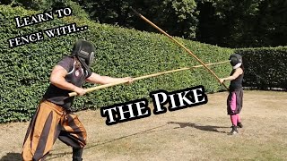 Learn the Art of Combat  Pike techniques 3 Lower and Upper Guard [upl. by Romonda929]