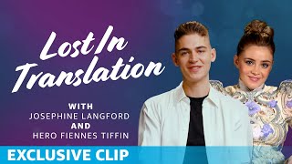 Lost In Translation with Josephine Langford and Hero Fiennes Tiffin  After We Fell [upl. by Sothena]