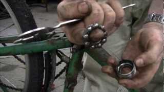 How to Take Apart and Service the Bottom Bracket on a Bicycle [upl. by Griffiths]