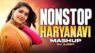 Sapna Choudhary Haryanvi NonStop Song 2024 DJ Mix Haryanavi Non Stop Hits  AJ Music Official [upl. by Ecnesse]