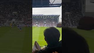 Sunderland fans celebrate going 10 up against Portsmouth sunderland portsmouth pompey safc [upl. by Ahsenrac]