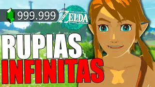 Como conseguir RUPIAS INFINITAS en Zelda tears of the Kingdom Totk [upl. by Yecaw579]