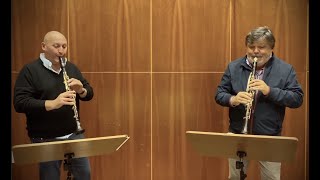 THE TWO DEVILS  Corrado Giuffredi amp Paolo Beltramini clarinets [upl. by Kenny605]