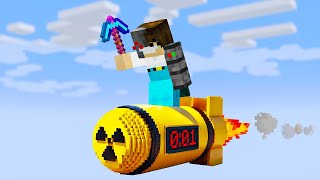 Minecraft But Its On 1 Nuke Block [upl. by Blondie]