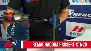 Cómo colocar remaches con la remachadora manual neumática y de batería [upl. by Notelrahc922]